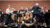 Die Geigerin Isabelle Faust, die Cellistin Sol Gabetta und der Pianist Kristian Bezuidenhout auf der Bühne mit dem Kammerorchester Basel.