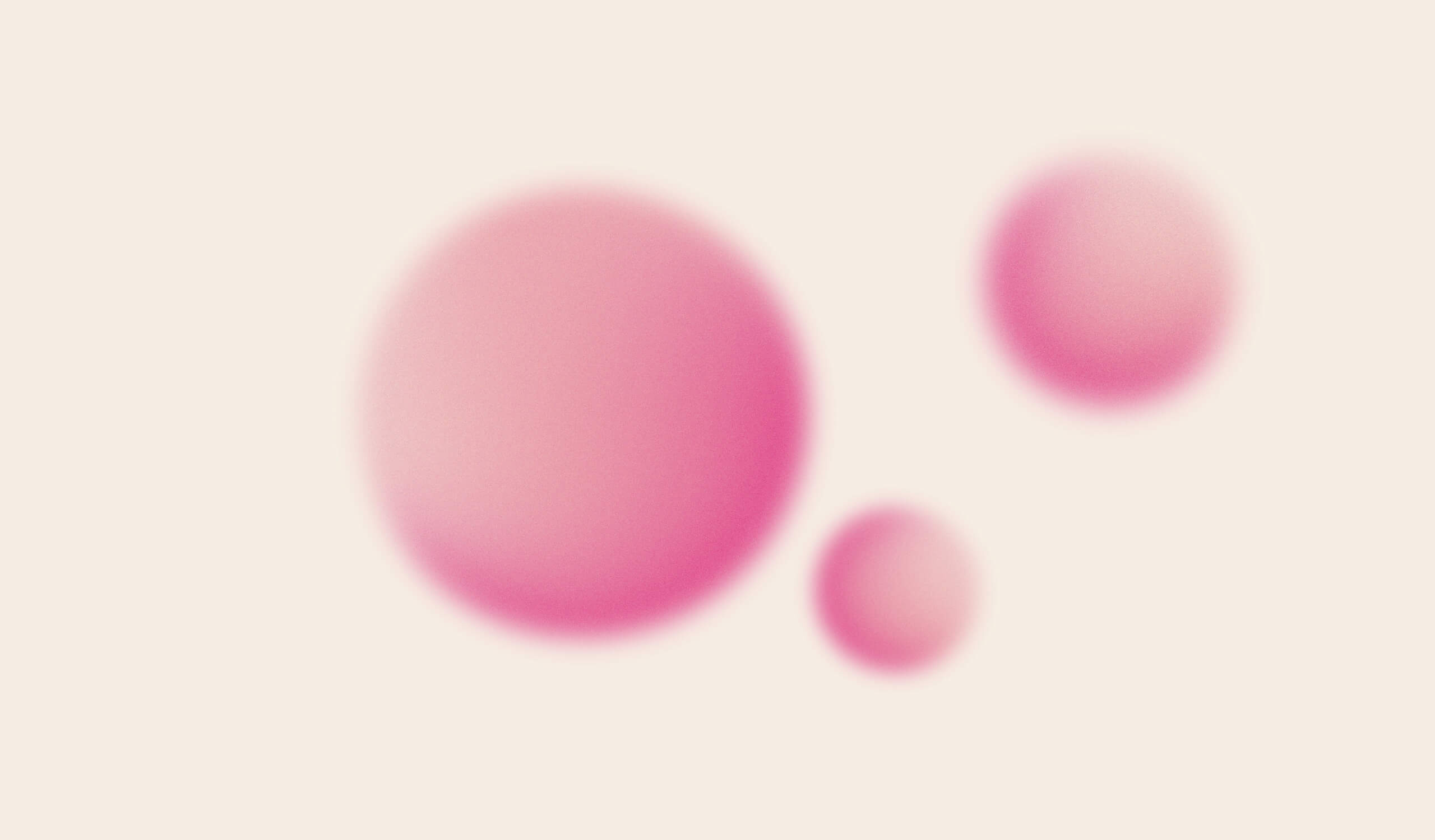 header_beige mit rosa bubbles