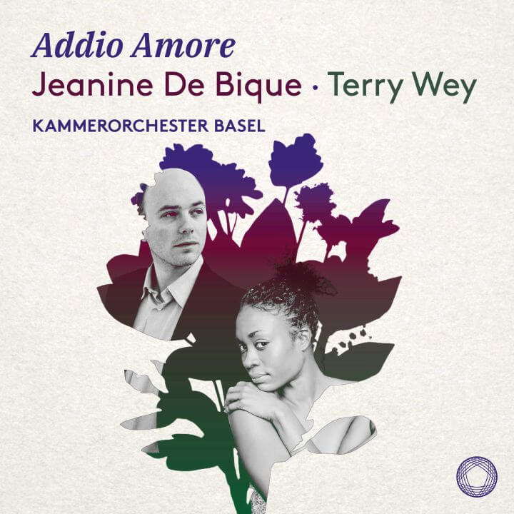 Cover Album Kammerorchester Basel, Jeanine De Bique und Terry Wey: «Addio Amore»