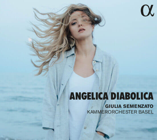 Album-Cover "Angelica Diabolica", Giulia Semenzato & Kammerorchester Basel