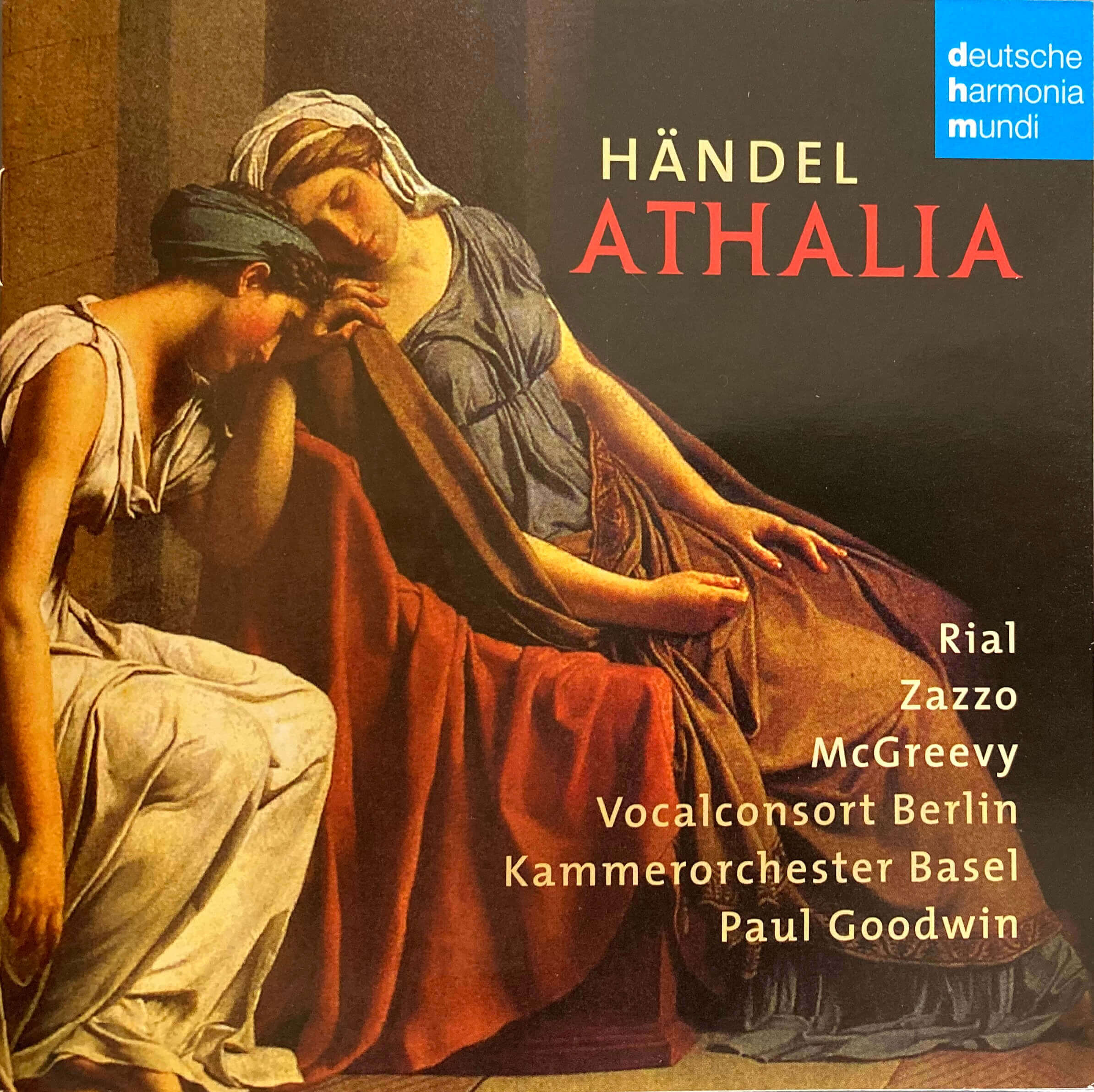 Album-Cover "Athalia" von Haendel