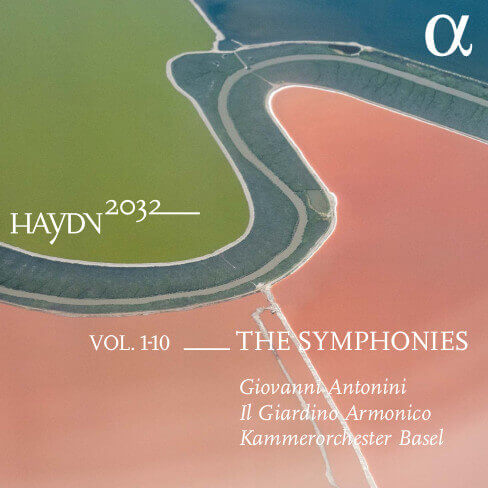 Album-Cover Haydn-Box, Sinfonien 1-10 mit dem Kammerorchester Basel und Giovanni Antonini