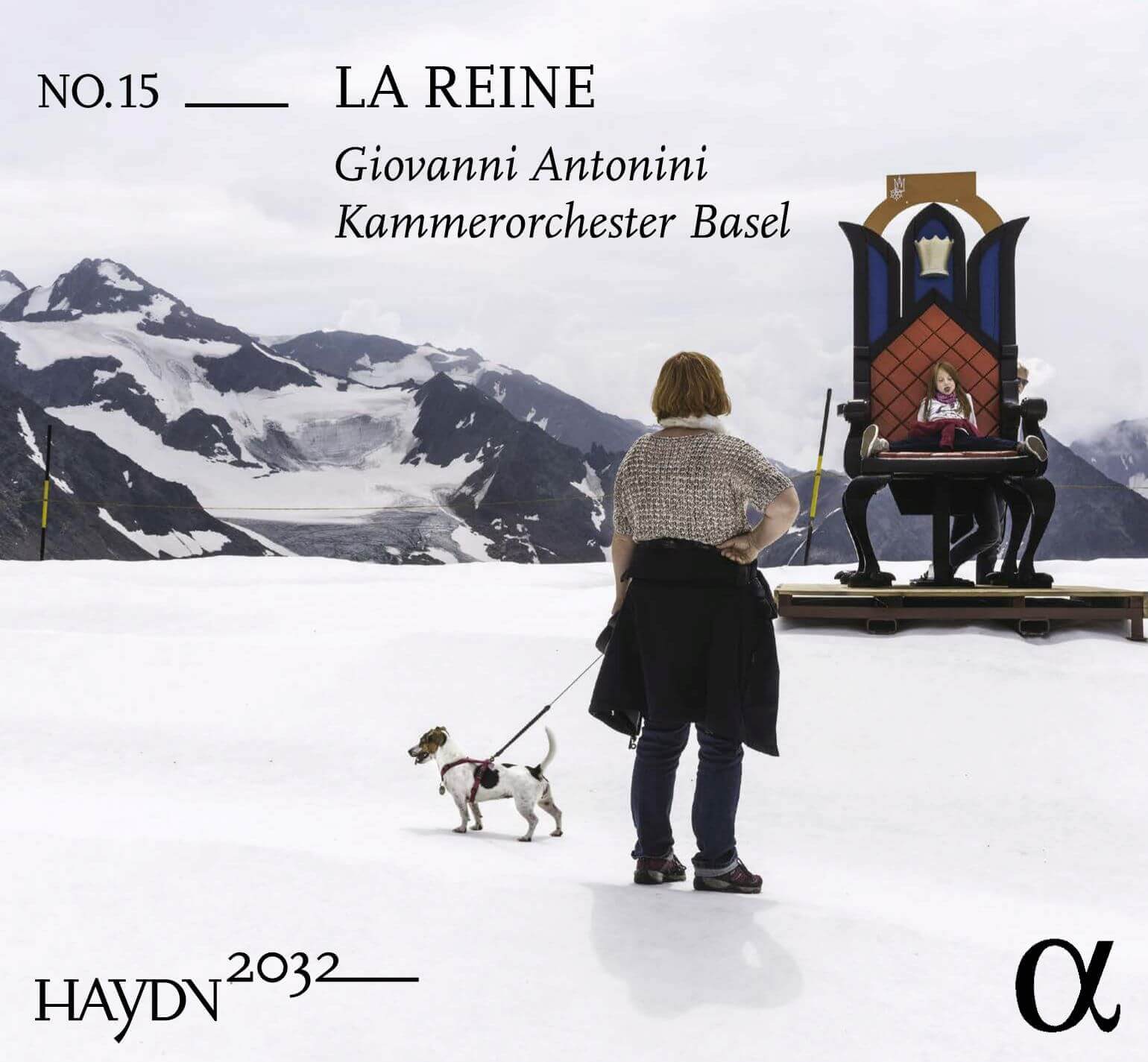 Album-Cover «La Reine_Haydn2032 No.15», Giovanni Antonini & Kammerorchester Basel