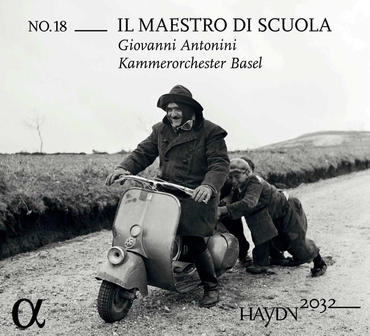 Cover Album Basel Chamber Orchestra and Giovanni Antonini, Haydn Symphonies