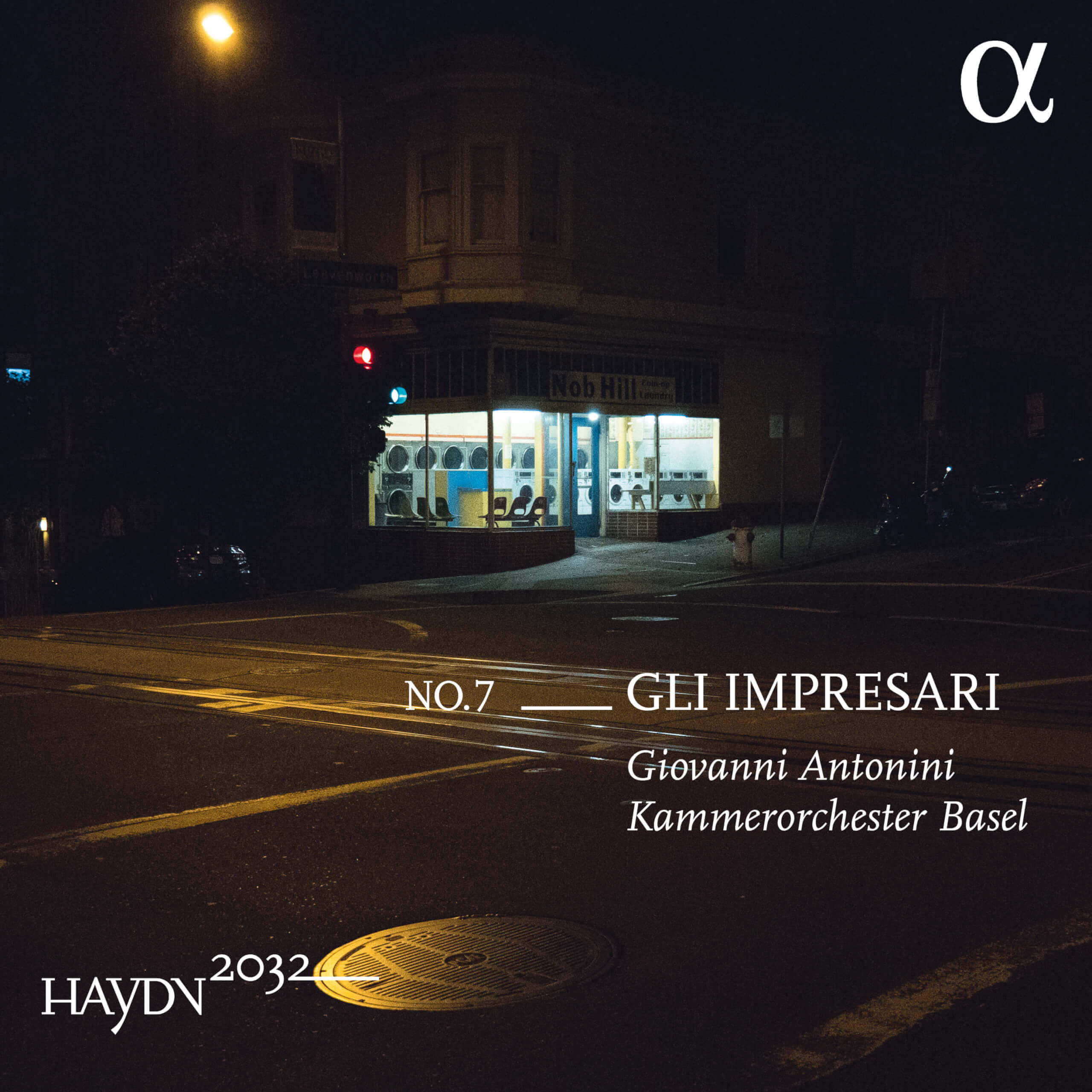 Album-Cover "Gli Impresari" Haydn2032 No.7, Kammerorchester Basel, Giovanni Antonini