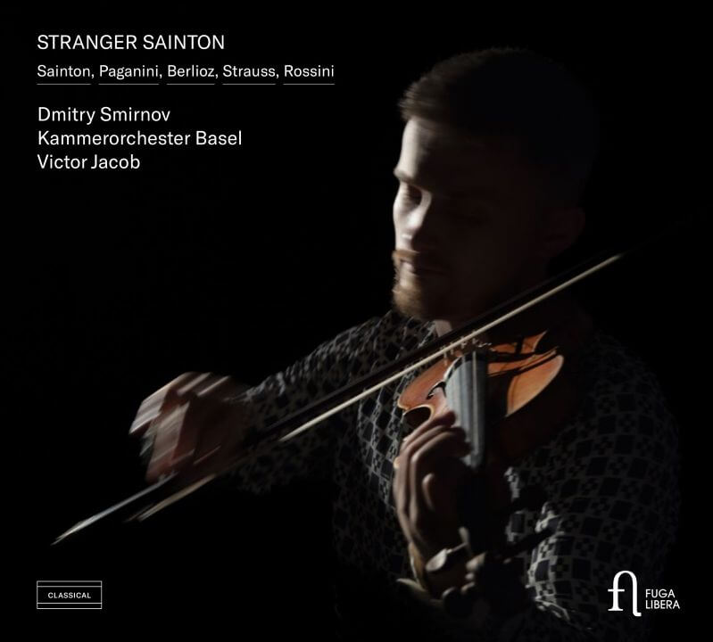 Cover Album Kammerorchester Basel und Dmitry Smirnov (Violine): «Stranger Sainton»
