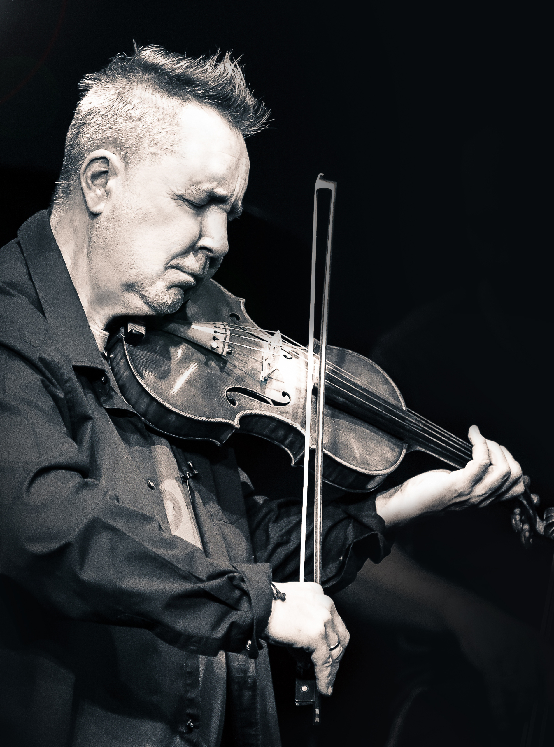 Portrait Nigel Kennedy, Geiger