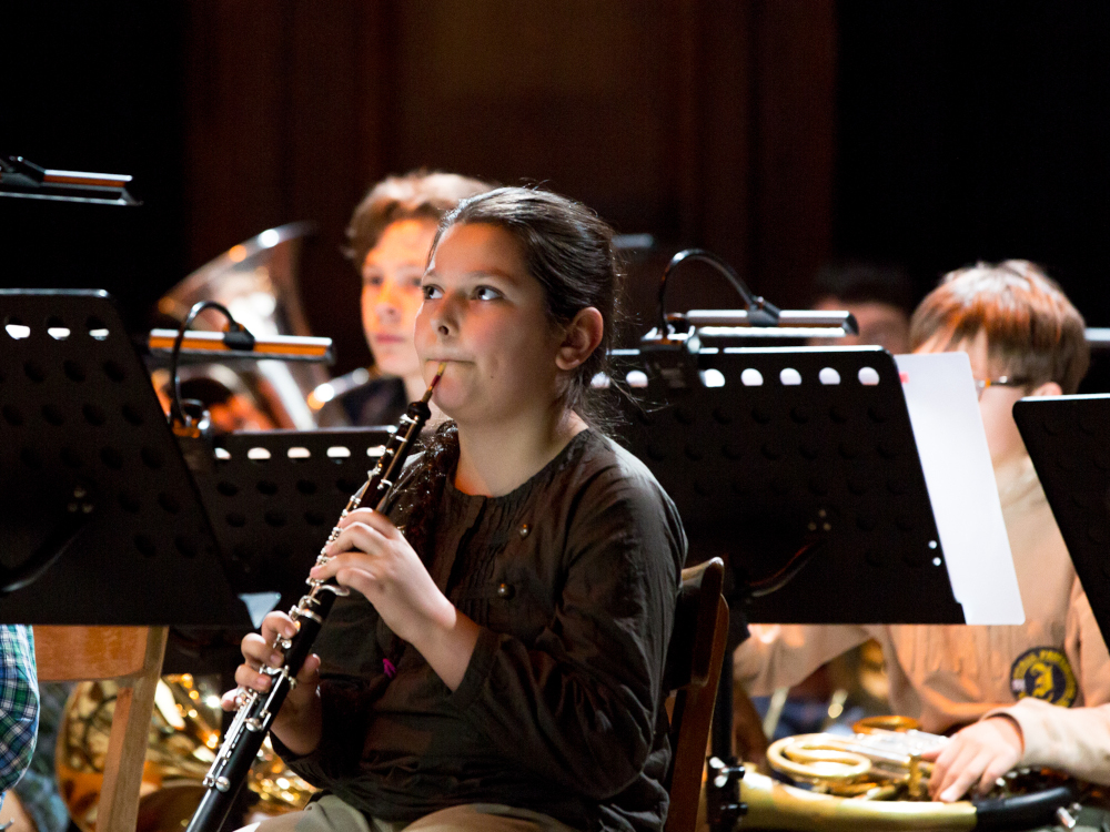 Portrait junge Oboistin