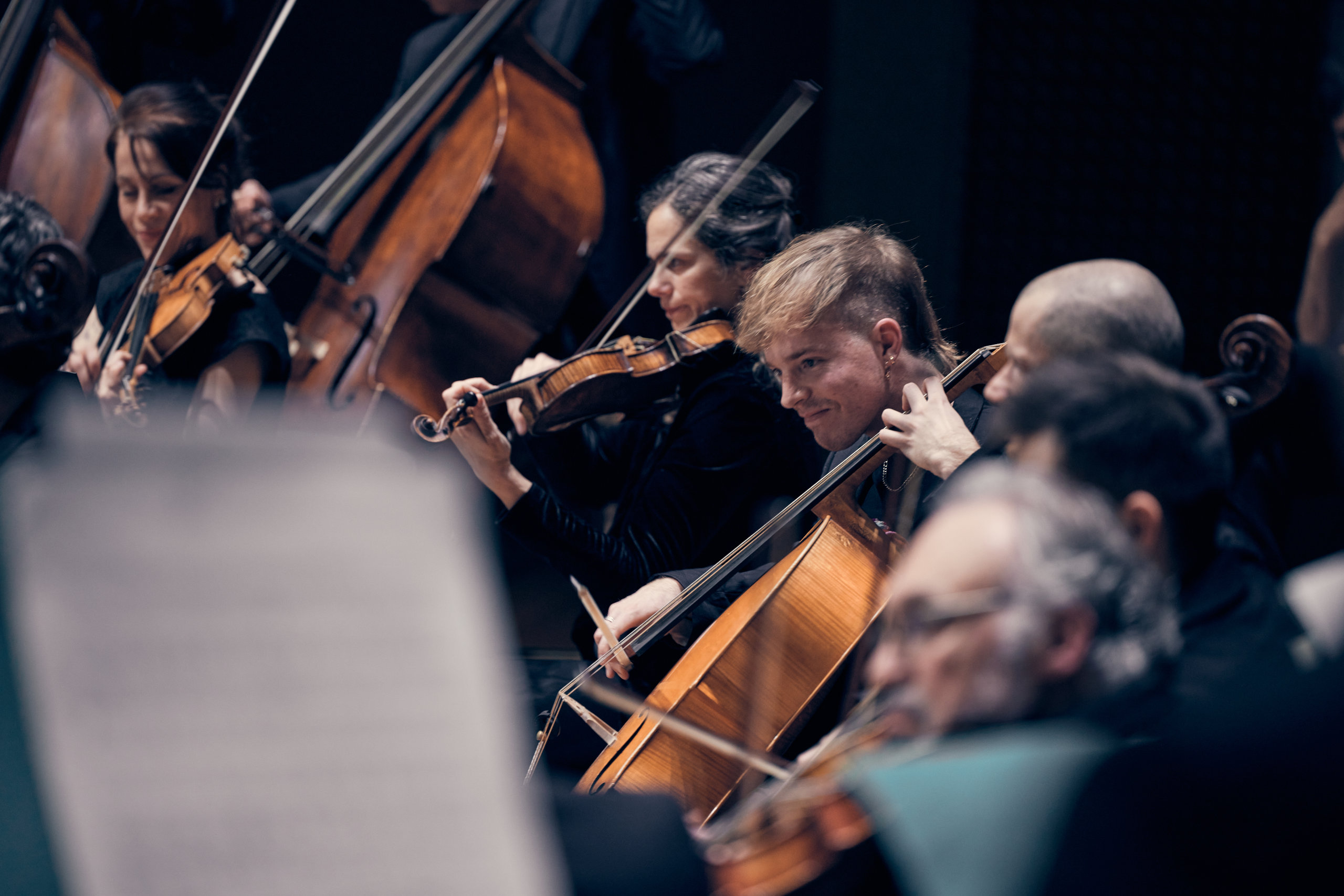Akademist:innen im Orchester