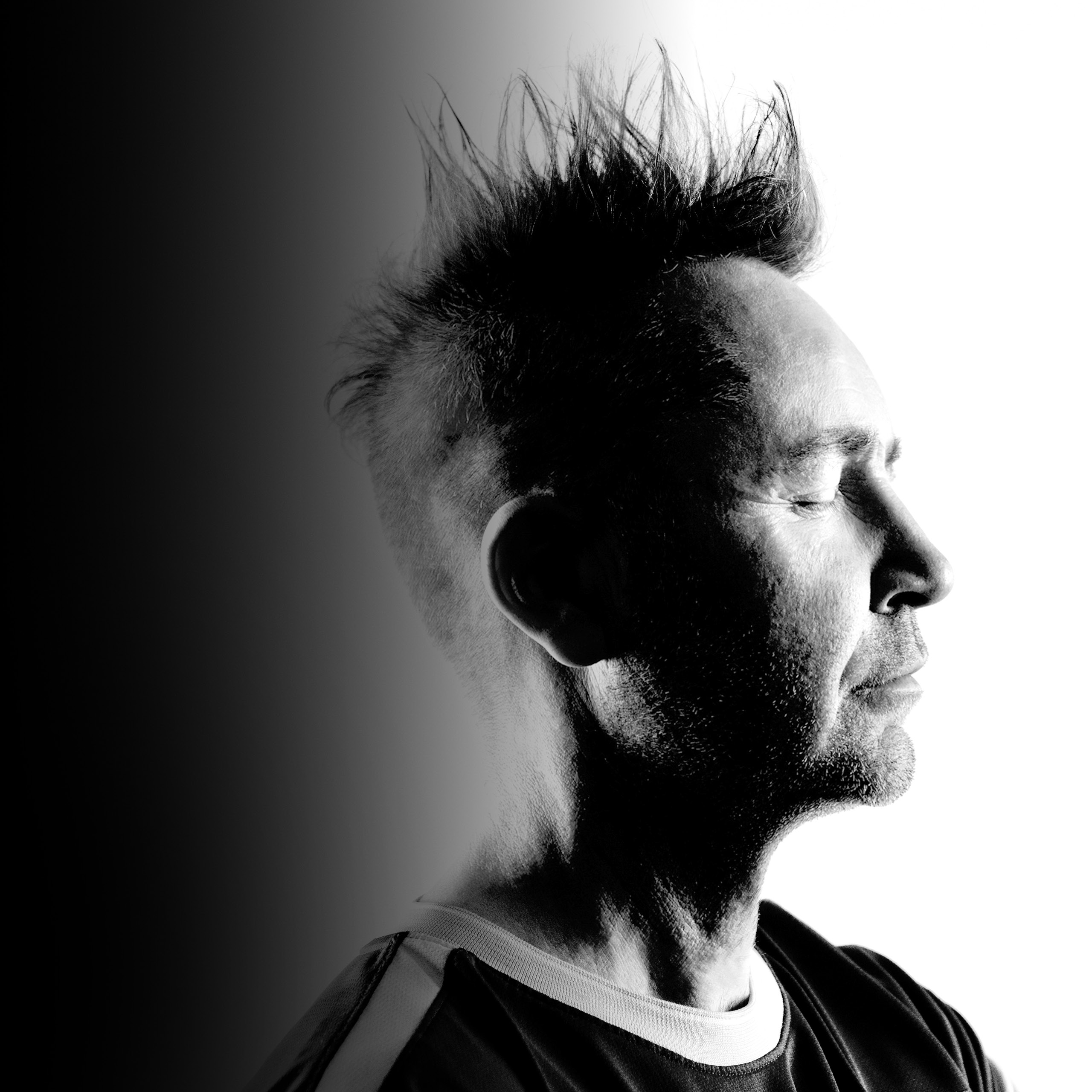 Portrait des Geigers Nigel Kennedy.