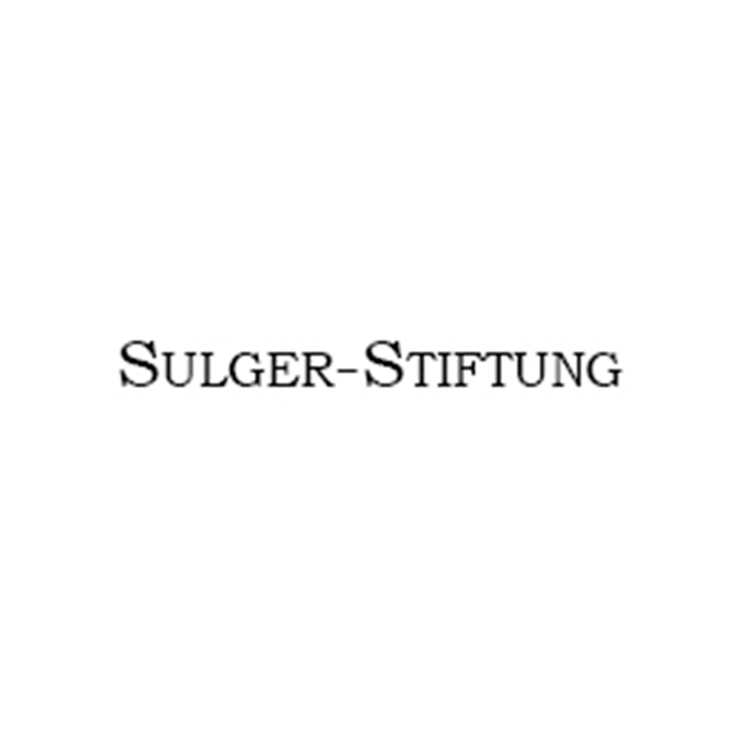 Logo Sulger-Stiftung